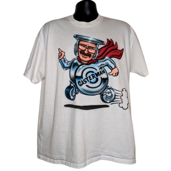 Casterman Airbrushed Vintage 90s Tshirt Size XL - image 2