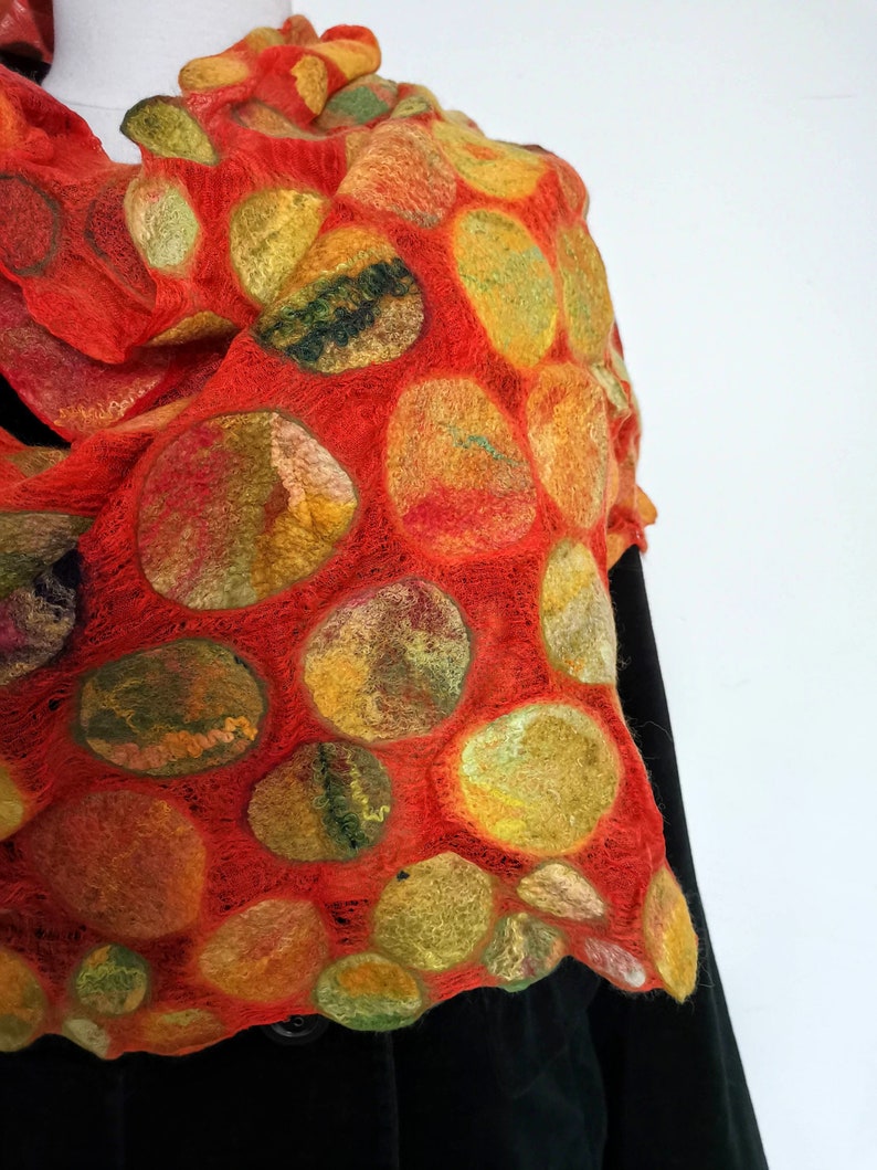 hand-dyed-margilan-silk-scarf-with-hand-made-felted-circles-etsy