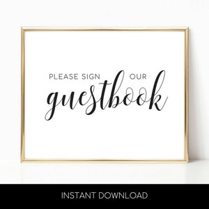 Guest Book Sign, Wedding Guest Book, Please Sign Our Guest Book, Guest Book, Guestbook Sign, Wedding Signs, Custom Wedding Signs, Wedding
