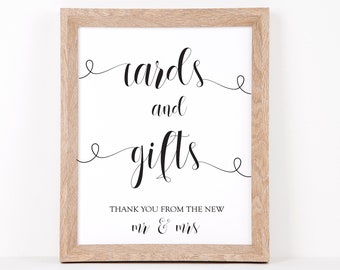 Cards and Gifts Sign Printable, Gift Table Sign, Cards Sign, Gifts Sign Wedding, Wedding Gift Table, Baby Shower Signs, Bridal Shower Signs