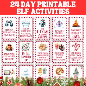 Elf Activity Bundle, Elf Kit Printable, Elf Props Printable, Elf ...