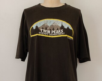 vintage 1990s twin peaks david lynch tee shirt