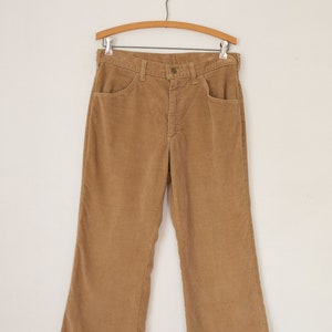 Vintage 70s 80s Sears Put On Shop Corduroy Pants Adult Size 31x34