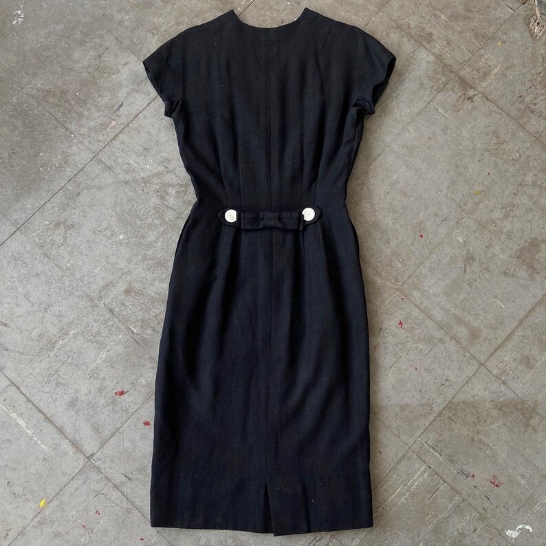 1940s button down dress