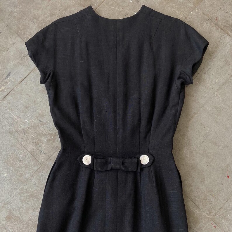 1940s button down dress