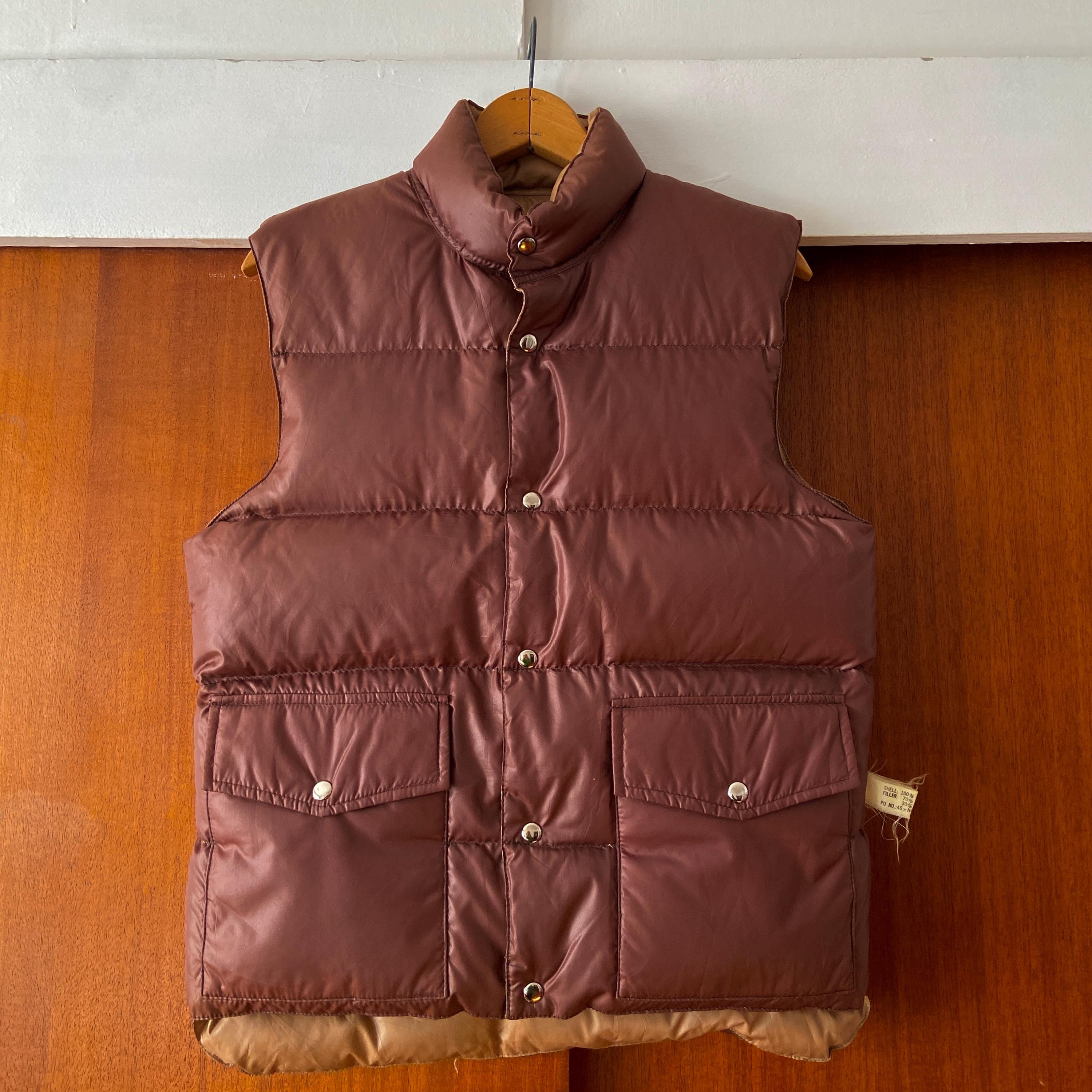 Mens Vintage Down Vest - Etsy - Page 2