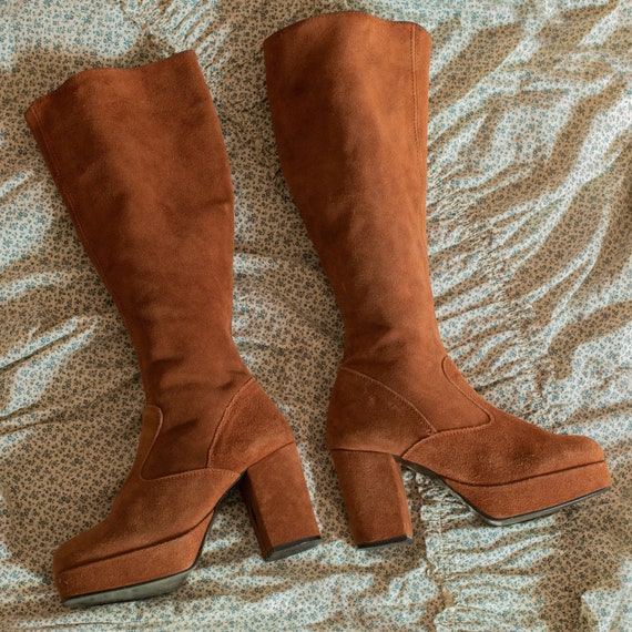 Etsy top platform boots