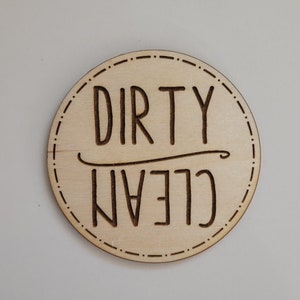 Dirty Clean Dishwasher Magnet
