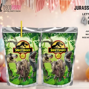 Jurassic Decoration Party Bundle, Jurassic Party Favors, Jurassic ...