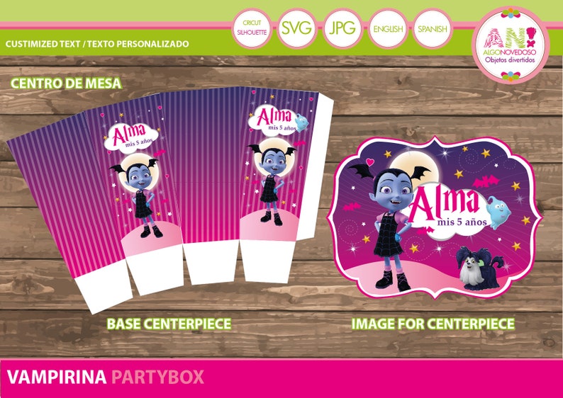 Vampirina Printables Vampirina Party Favors Vampirina Theme - Etsy Canada