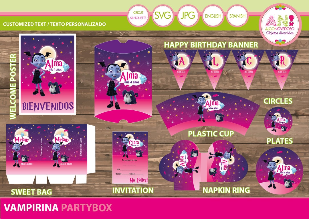 Vampirina Printables, Vampirina Party Favors, Vampirina Theme ...