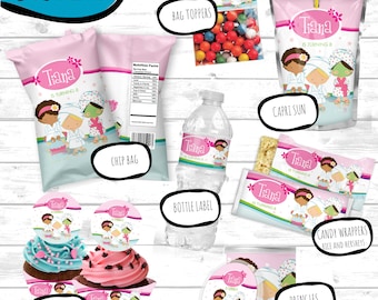 Spa-Geburtstagsparty, individuelle Spa-Gastgeschenke-Dekoration