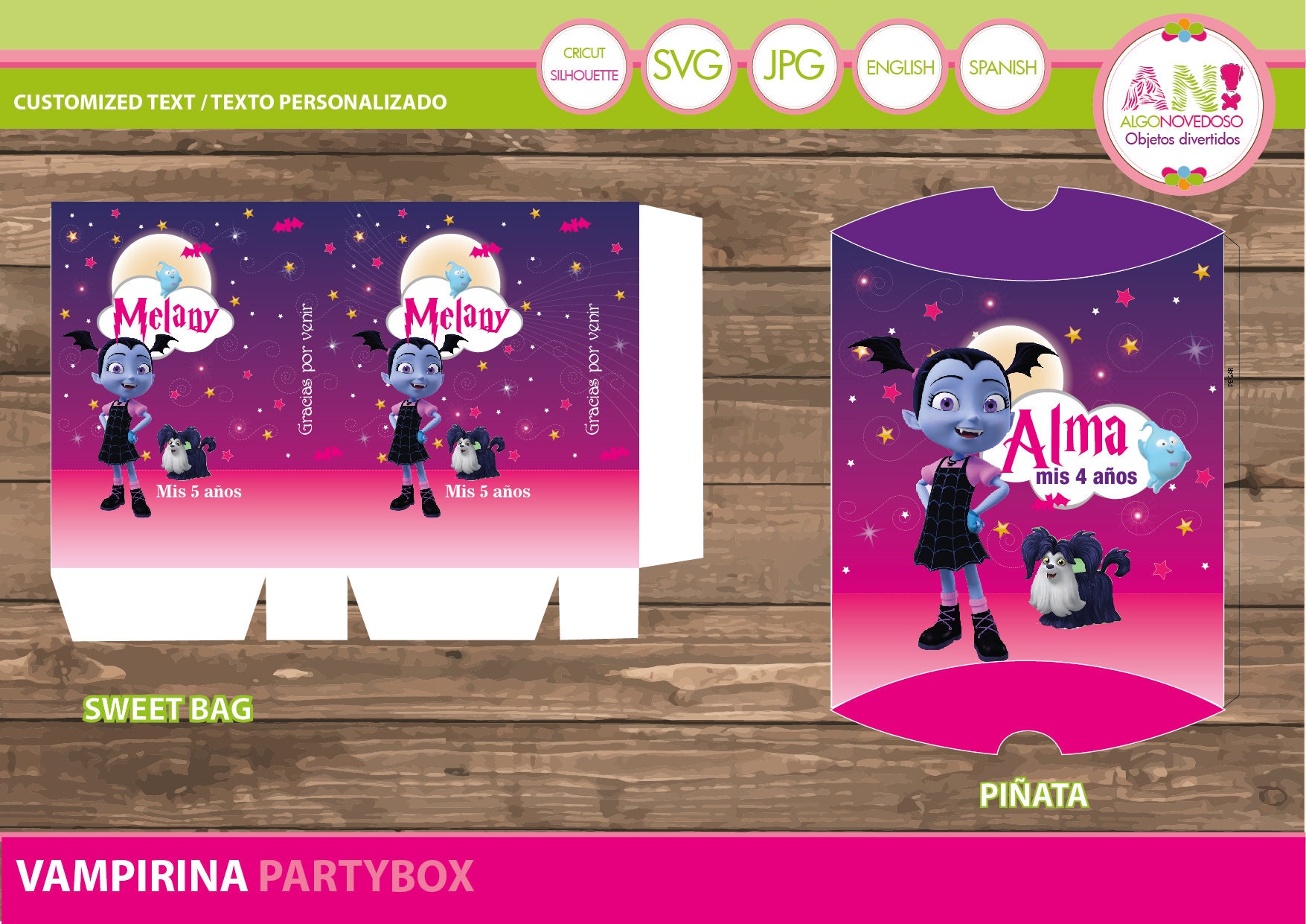 Vampirina Printables Vampirina Party Favors Vampirina Theme - Etsy Canada