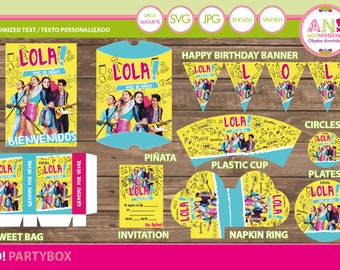 Go Vive a tu Manera party decoration pack, Go Vive a tu manera Birthday Party Pack, Go Party Supply