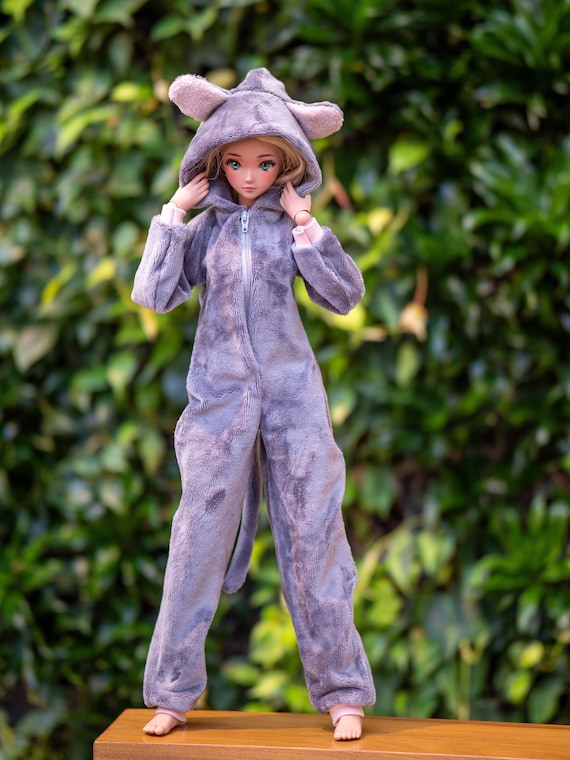koh kigurumi Gray Cat Kigurumi Kigu Smart Doll MDD SD SD13 Pear Sd13boy