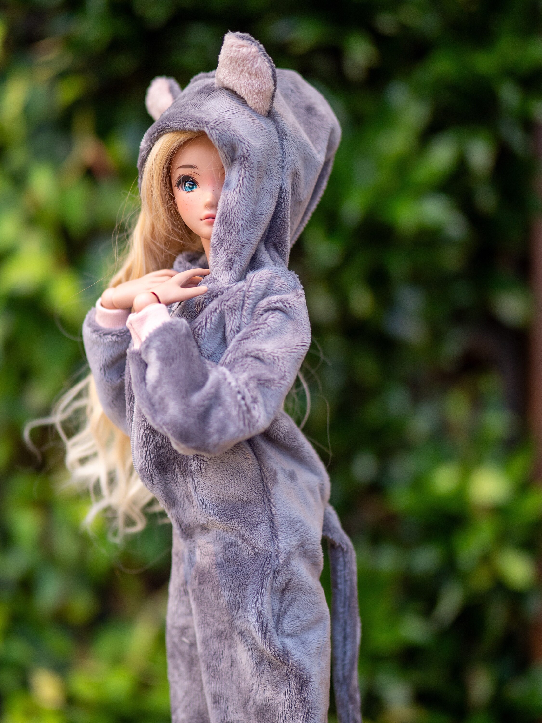 Gray Cat Kigurumi Kigu Smart Doll MDD SD SD13 Pear Sd13boy