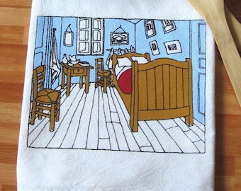 Tea Towel - The Bedroom