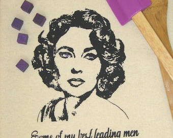 Tea Towel - Elizabeth Taylor