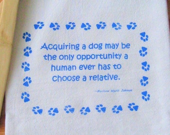 Tea Towel - Dog Relative