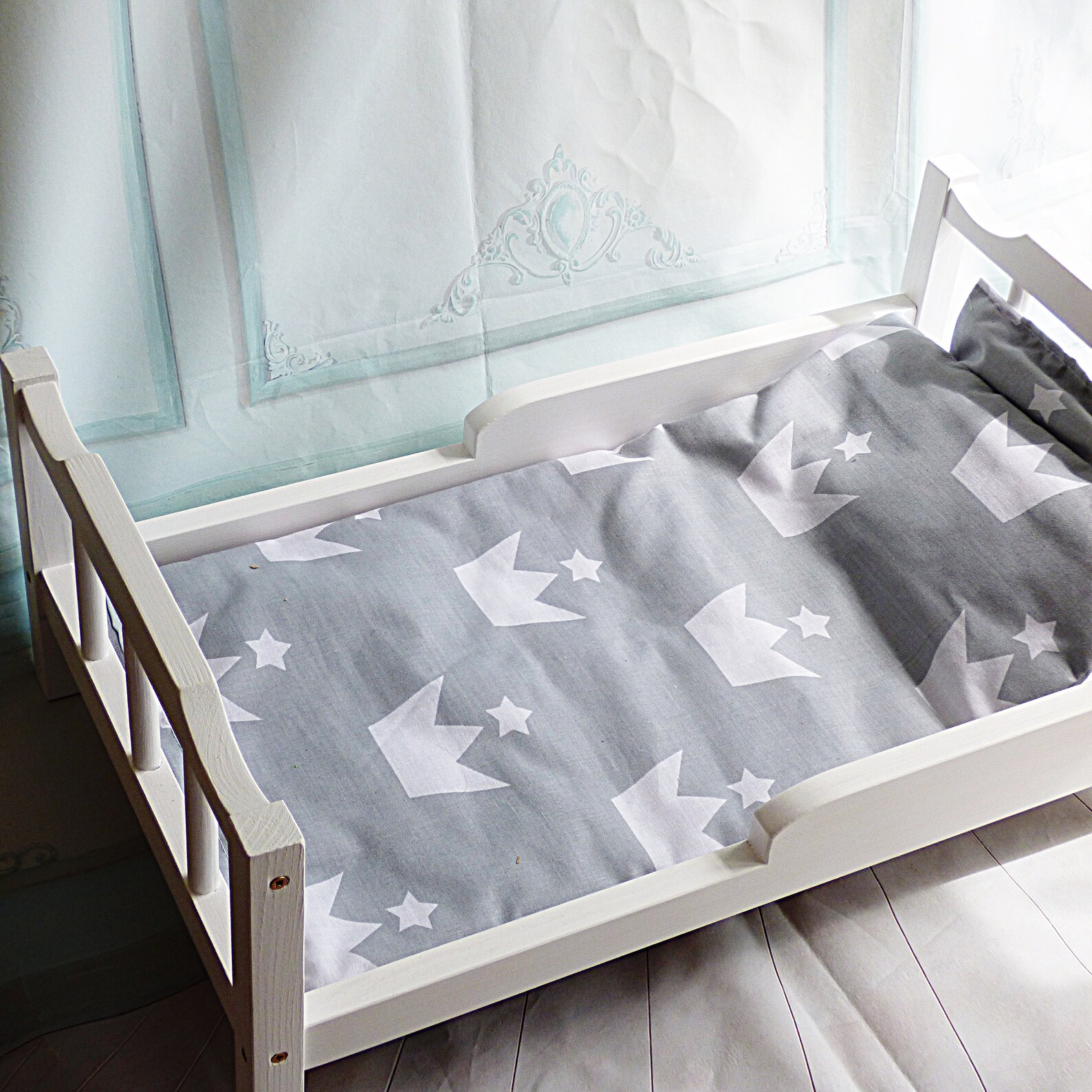 Bed for a rabbit Bunny accessories Bunny wood Bed Rabbits Etsy