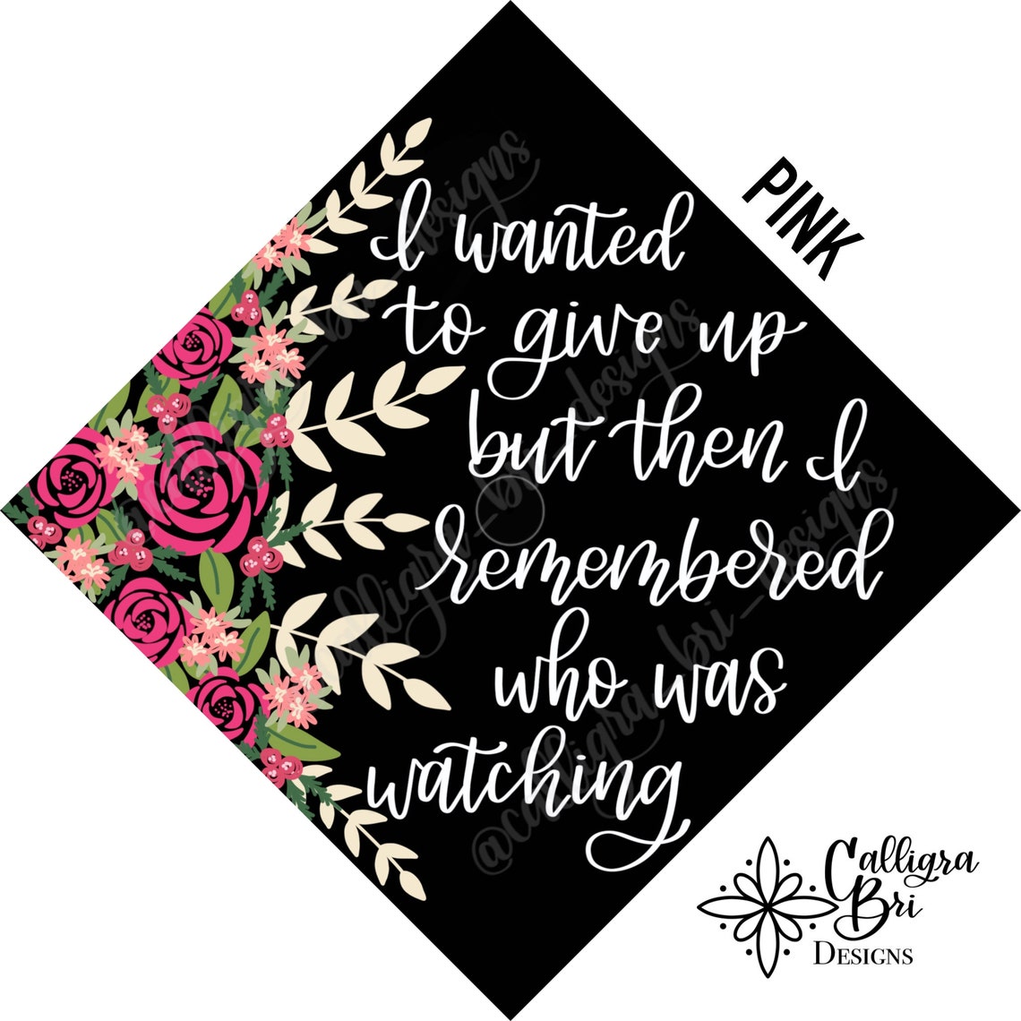 Grad Cap Topper Graduation gift Tassel custom grad quote grad Etsy