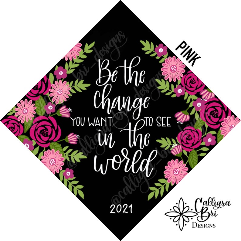 Grad Cap Topper Graduation gift Tassel custom grad quote grad Etsy