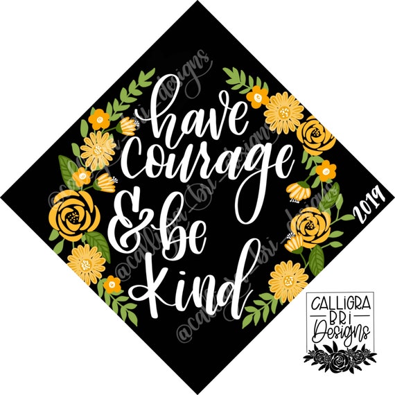 Grad Cap Topper Graduation Gift Tassel Custom Grad Quote Grad Etsy