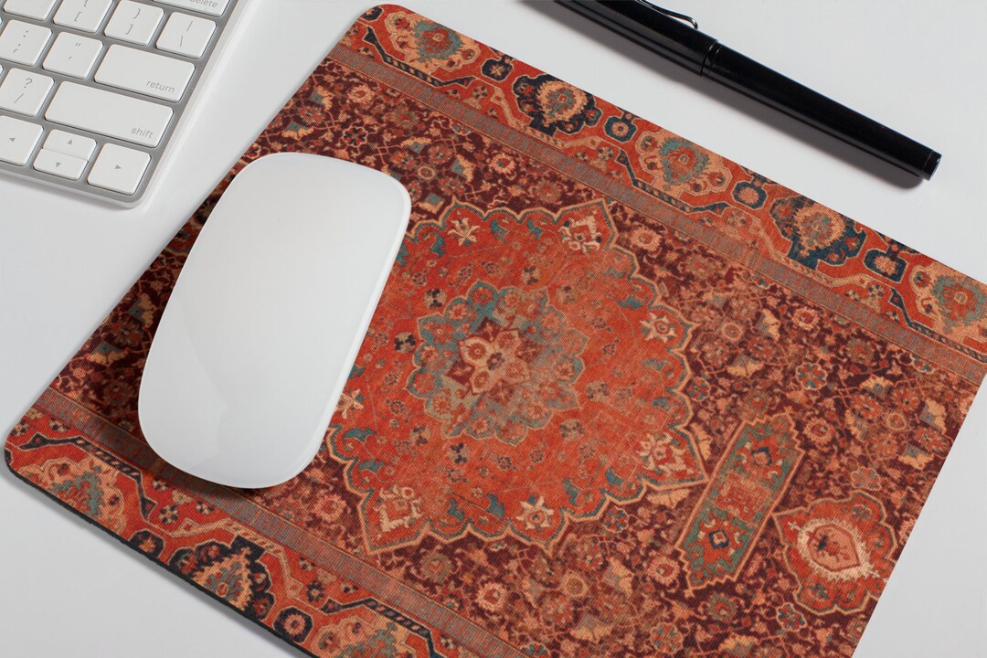Mouse Pad Persian Rug Mouse Mat Mousepad for Gaming Desktop Etsy