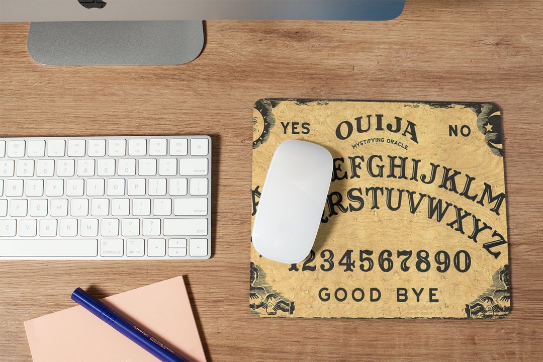 Mystical Ouija Board Computer Office Desk Mouse Pad. Spirit Board Mouse