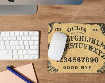 Mystical Ouija Board Computer Office Desk Mouse Pad. Spirit Board Mouse Pad. Ouija Board Mousepad. Employee Holiday Gift