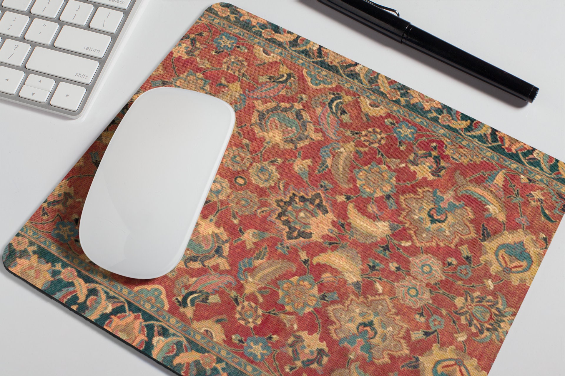 Mouse Di Ninja Originale Tappetino Mouse Design Persiano - Decorazione Orientale Per Scrivania Tappetino 900x400