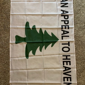 An Appeal to Heaven Pine Tree Flag Banner