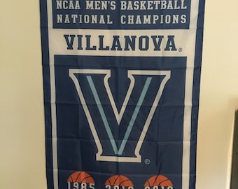 Bandera del campeonato nacional de la NCAA de Villanova Wildcats