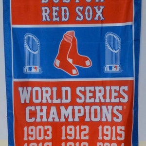 Boston Red Sox World Series Championship Banner