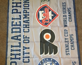 Philadelphia City of Champions Banner Flag