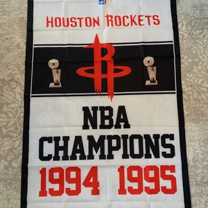 Houston Rockets Starter 1995 NBA Finals Western Conference Back To