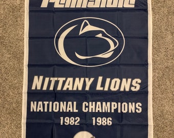 PSU Penn State Nittany Lions 3x5 Foot College Flag - Officially Licensed Polyester Flag - View #8
