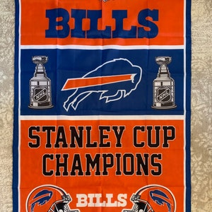 Buffalo Bills Stanley Cup Champions Banner Flag