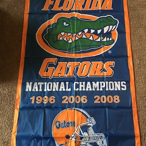 Bandera del Campeonato Nacional de la NCAA de Florida Gators