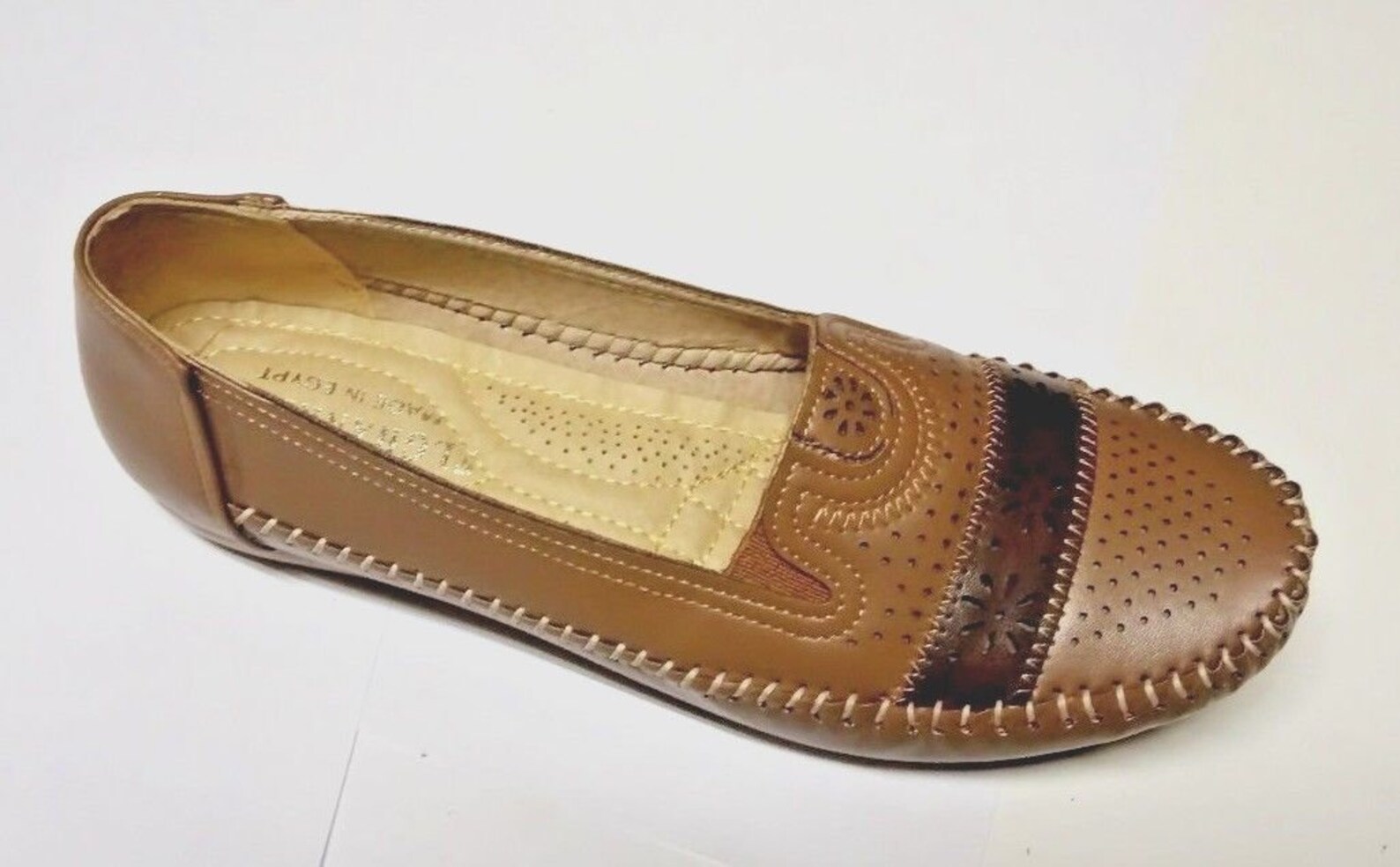 moccasin ballet flats
