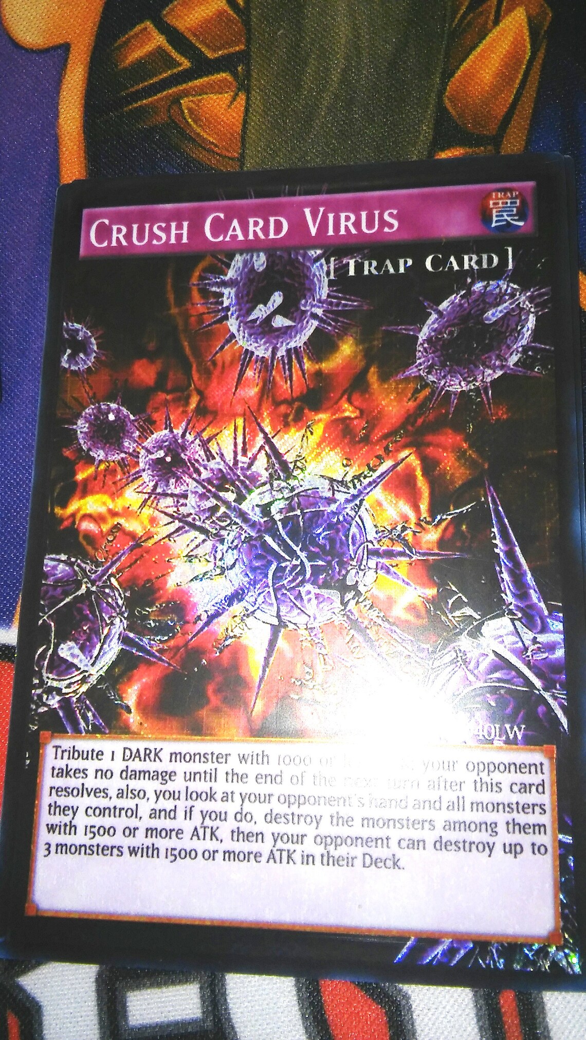 Crush Card KAIBA Yugioh card Secret rare Orica Holo cards | Etsy