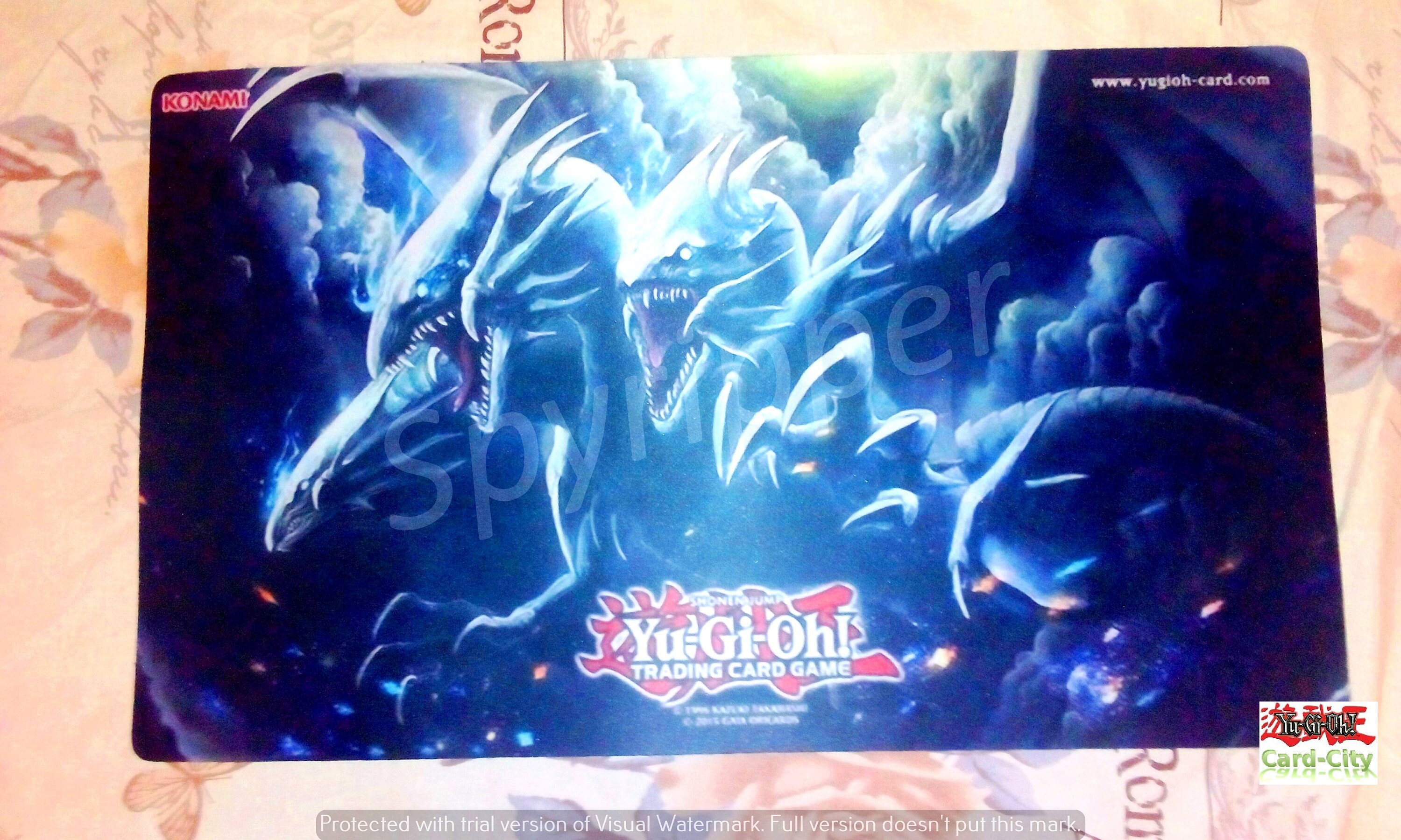 Yugioh Playmat BlueEyes Ultimate Dragon Custom Playmat Etsy