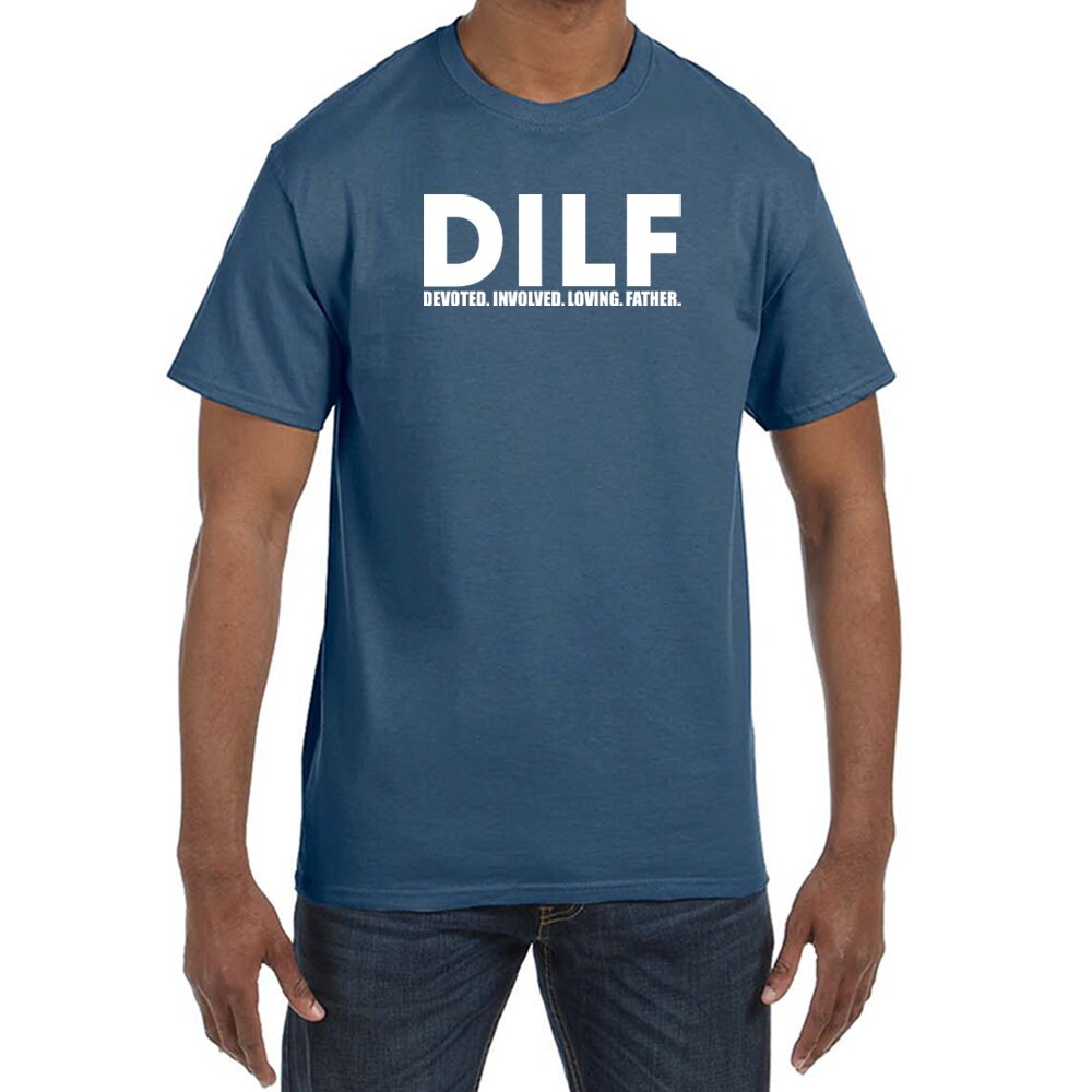 DILF Men's T-shirt - Etsy Hong Kong