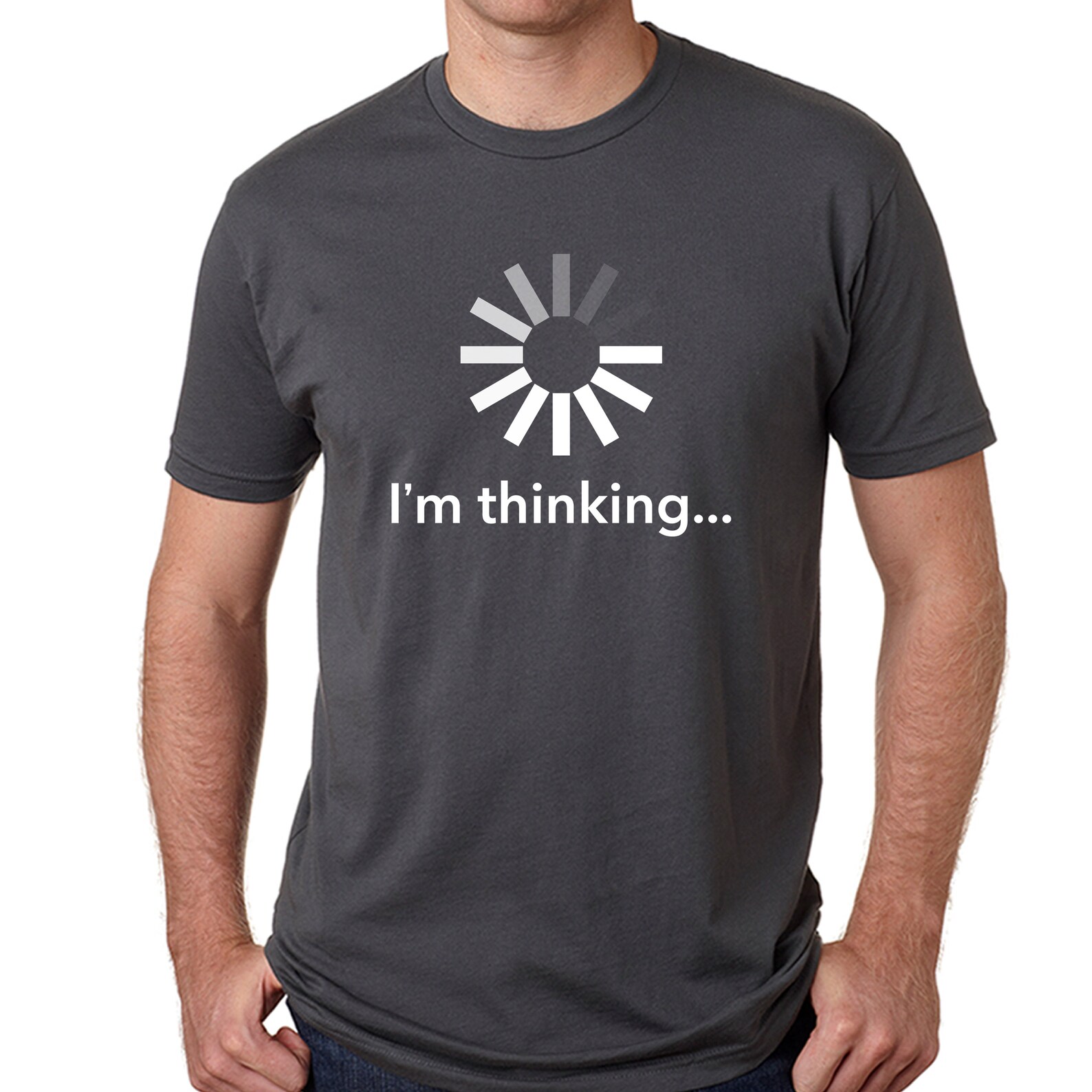 I&rsquo;m Thinking&hellip;unisex Cotton Crew T-shirt - Etsy