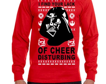 358 Vader Christmas Funny Adult Crew Sweatshirt
