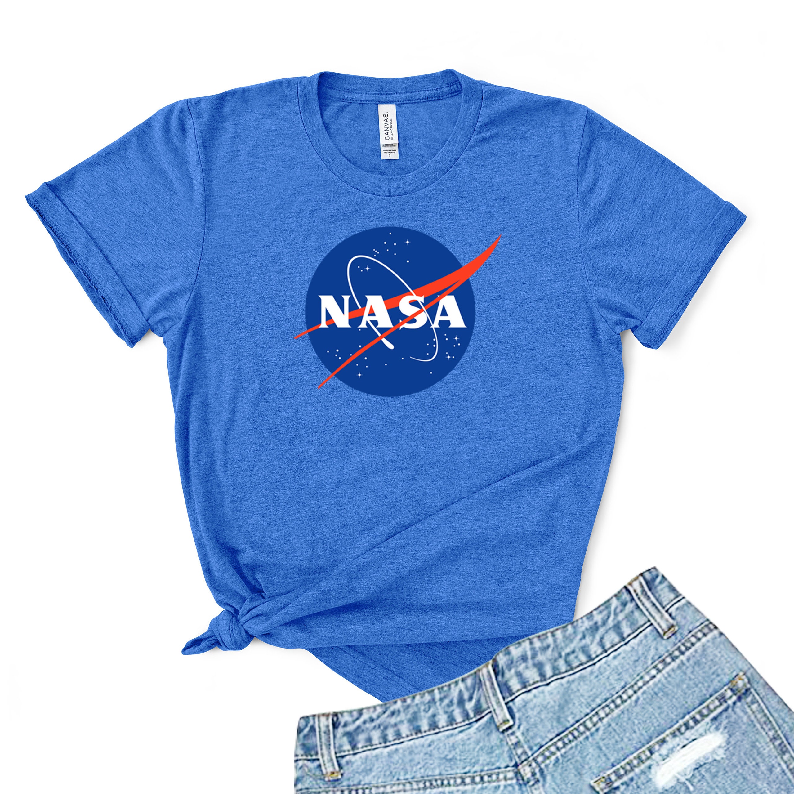 NASA Women's Triblend Tshirt Etsy