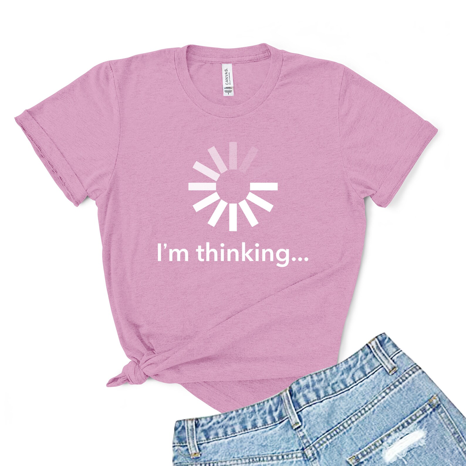 I&rsquo;m Thinking Women&rsquo;s Triblend T-shirt - Etsy UK