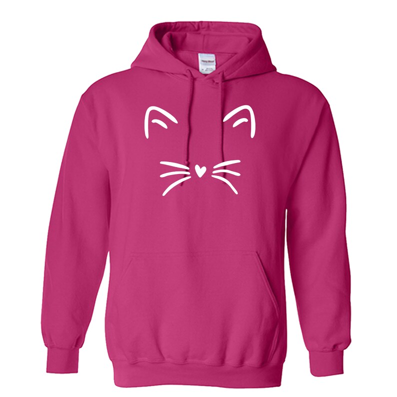 Cute Cat Unisex Hoodie - Etsy