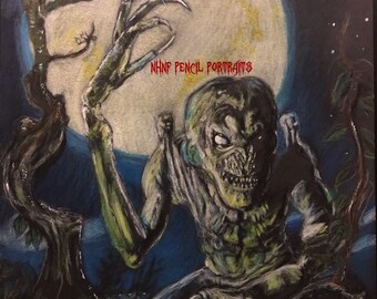 Print of pumpkinhead