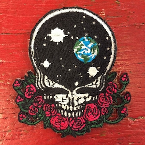 Grateful Dead - 'Space Your Face' Vintage Patch (New Old Stock)